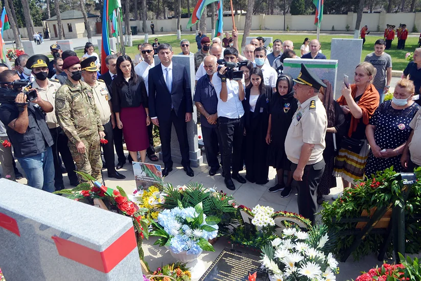 Murovdağda şəhid olan kapitanın xatirəsi anılıb