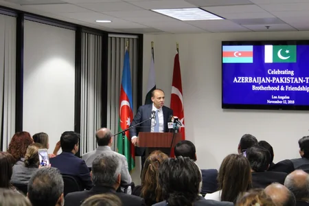 Azərbaycan, Pakistan və Türkiyə dostluğu Los-Ancelesdə qeyd olunub