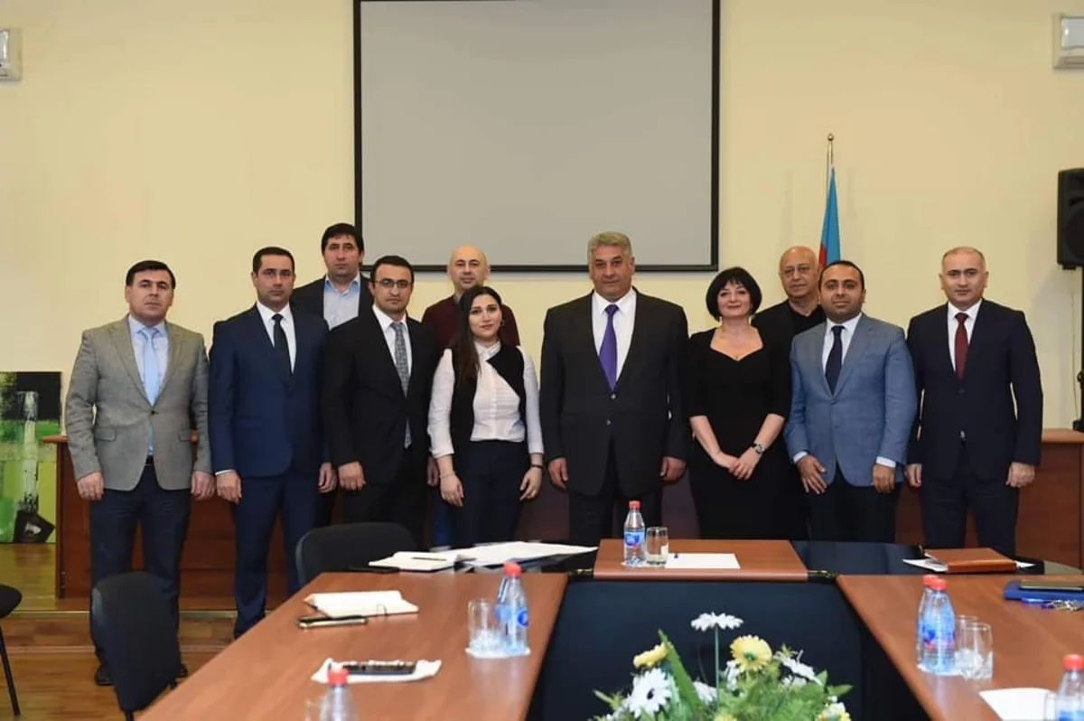 Azad Rahimov meets with board members of Azerbaijan Sports Journalists Federation