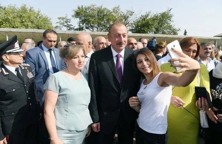 Azərbaycan Prezidentinin oğlu Heydər Əliyev Vətənə sədaqət andı içib - FOTO - VİDEO