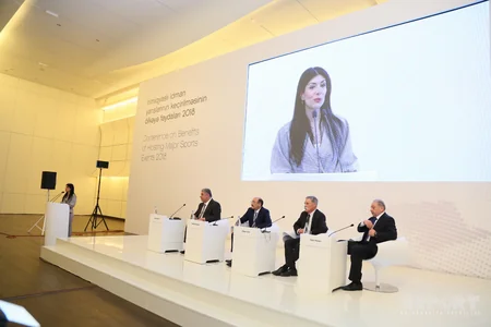 Bakıda İrimiqyaslı idman yarışlarının keçirilməsinin ölkəyə faydaları mövzusunda konfrans işə başlayıb