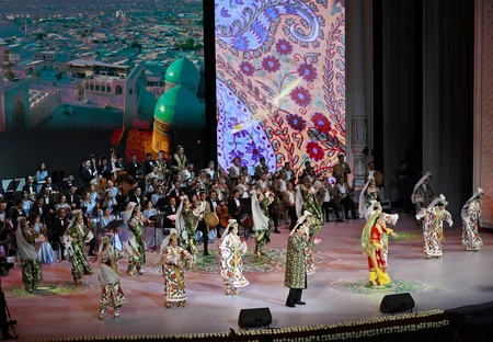 Daşkənddə Azərbaycan və Özbəkistan incəsənət ustalarının birgə qala konserti olub