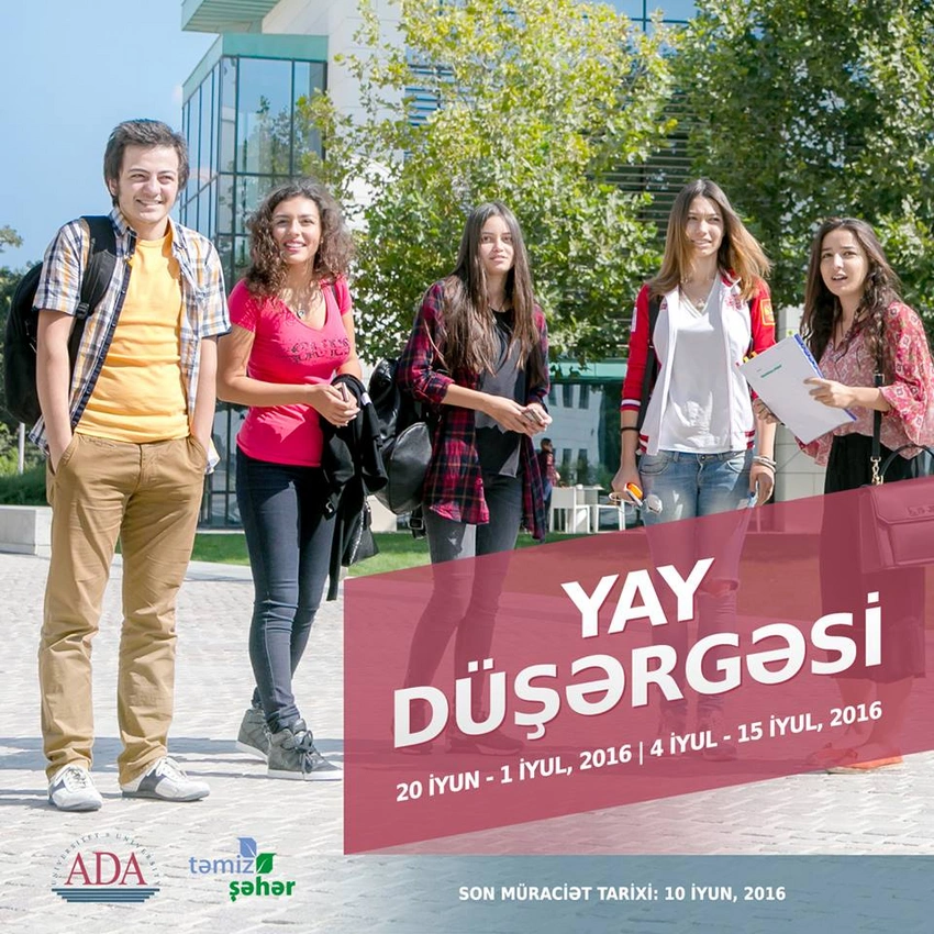 ADA Universiteti və “Təmiz Şəhər” ASC məktəblilər üçün Yay Düşərgəsi təşkil edəcək