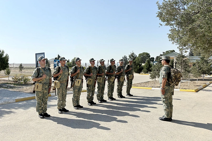 HHM Qoşunlarının radiotexniki bölmələri ilə taktiki-xüsusi təlim keçirilir