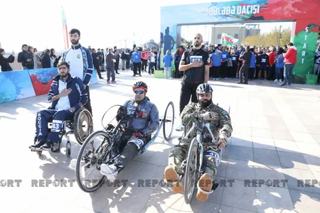 Bakıda qələbə qaçışı təşkil edilib