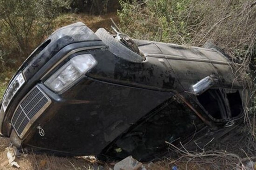 Goranboyda avtomobil aşıb, 5 nəfər xəsarət alıb 