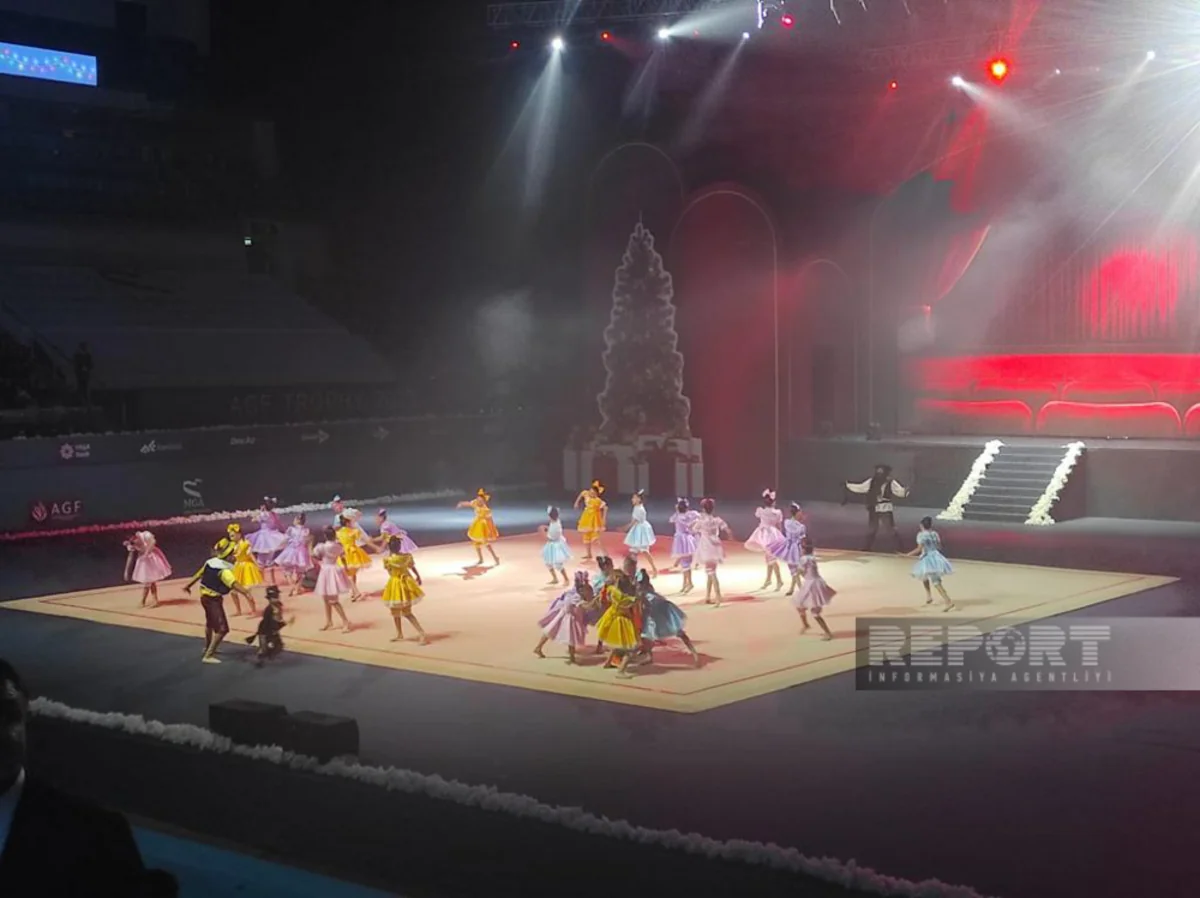 Gimnastika Federasiyasının təşkilatçılığı ilə “Oyuncaqların sərgüzəştləri” adlı Yeni il şousu keçirilib