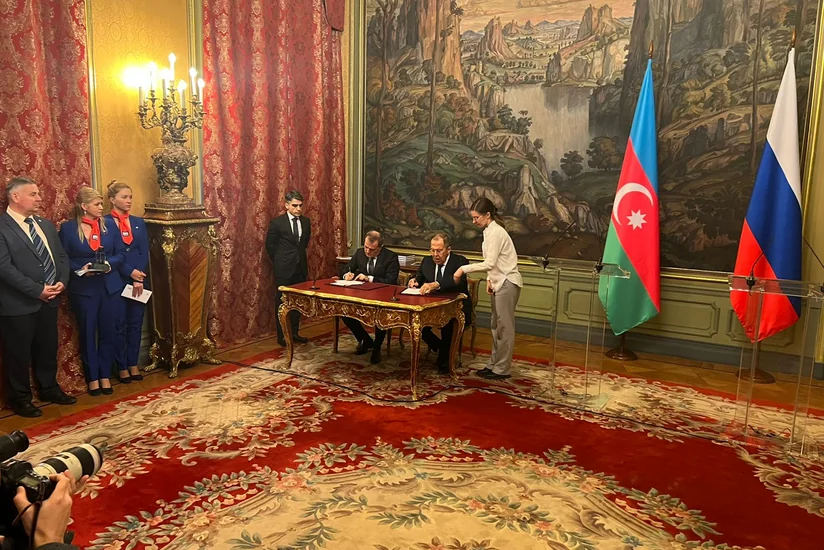 Azerbaijan and Russia sign plan of consultations between foreign ministries