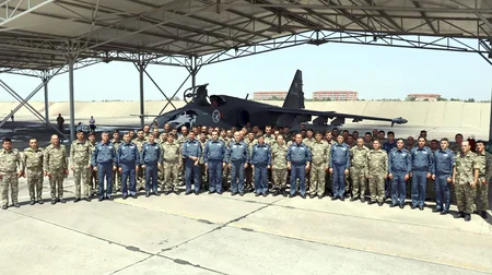 Test flights of Azerbaijan's Su-25 ML 'Lachin' aircraft conducted