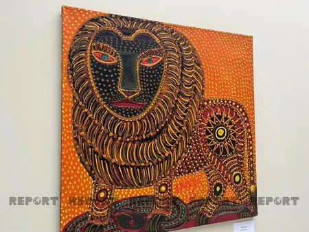 Moskvada azərbaycanlı rəssamın sərgisi açılıb