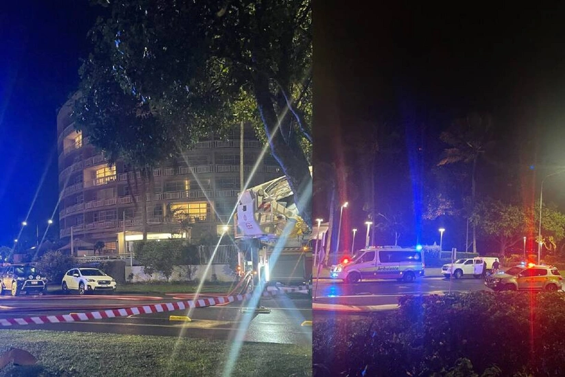 Avstraliyada helikopter hotelə çırpılıb, xəsarət alanlar var