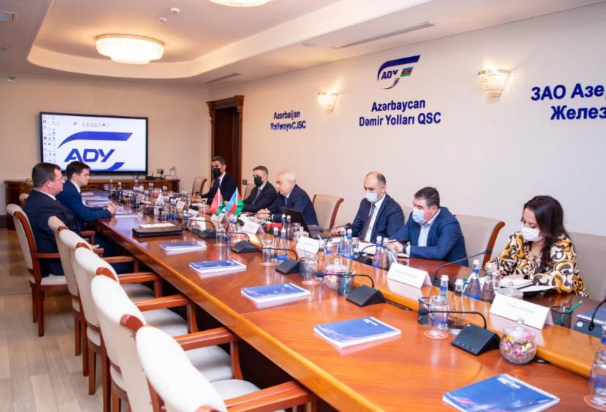 Azərbaycan və Belarus dəmir yolu sahəsində əməkdaşlığı müzakirə edib