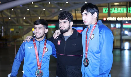Azərbaycan cüdoçuları dünya çempionatından Vətənə qayıdıb