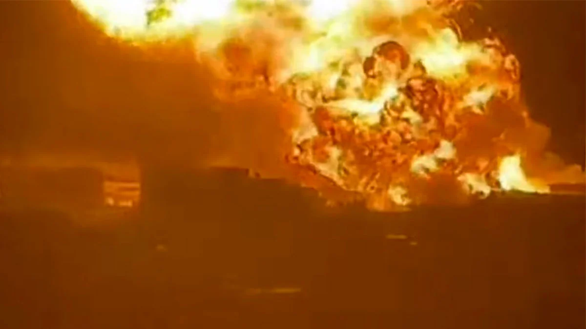 Explosion ignites fire in Moroccan propane gas storage plant