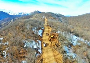 “Zəfər yolu” bu ilin sentyabr ayına qədər asfaltlanıb istifadəyə veriləcək