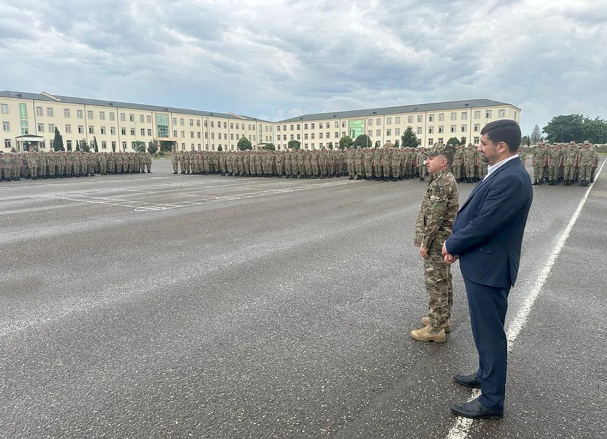 Dövlət Komitəsinin nümayəndələri N hərbi hissəsində olub