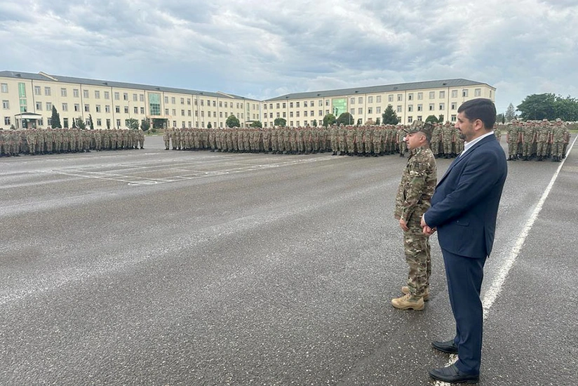 Dövlət Komitəsinin nümayəndələri N hərbi hissəsində olub