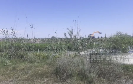 Yevlaxda Qarabağ kanalının bəndi dağılıb, sahələri su basıb