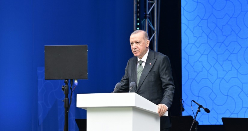 President Erdogan: Torch of freedom lit in 1918 brightly illuminates Azerbaijan’s path 