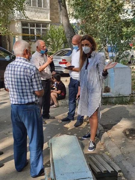 Könül Nurullayeva Nizami rayon sakinləri ilə görüş keçirib