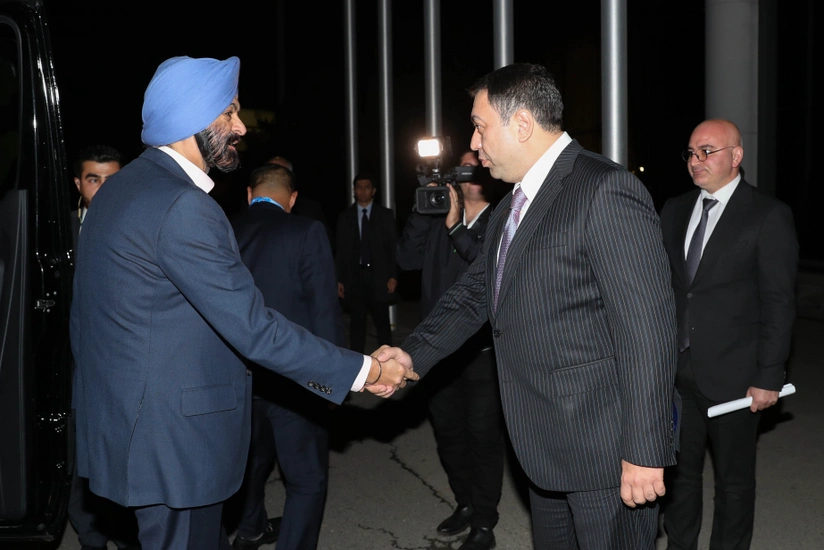 Dünya Bankının prezidenti Azərbaycanda səfərdədir