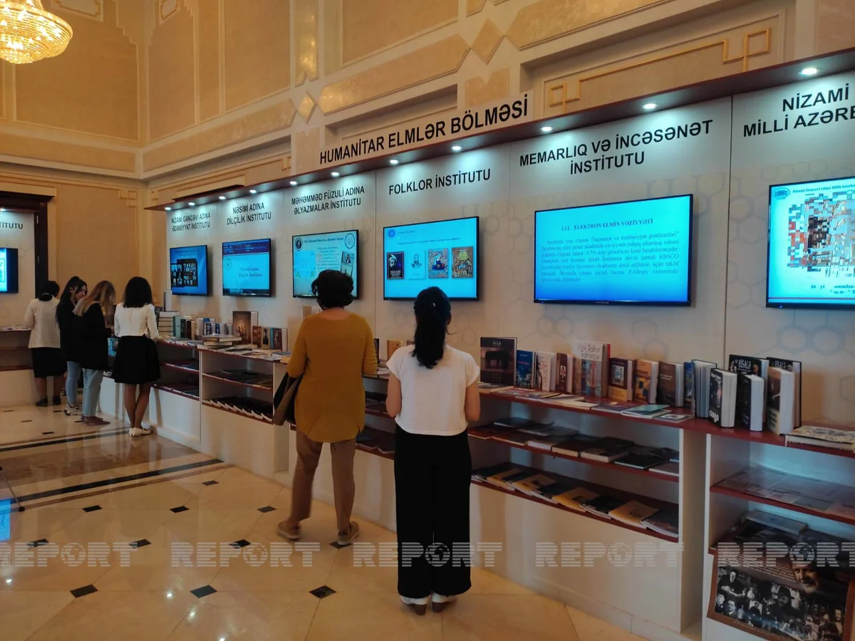 AMEA-da Elm gününə həsr edilən sərgi keçirilib