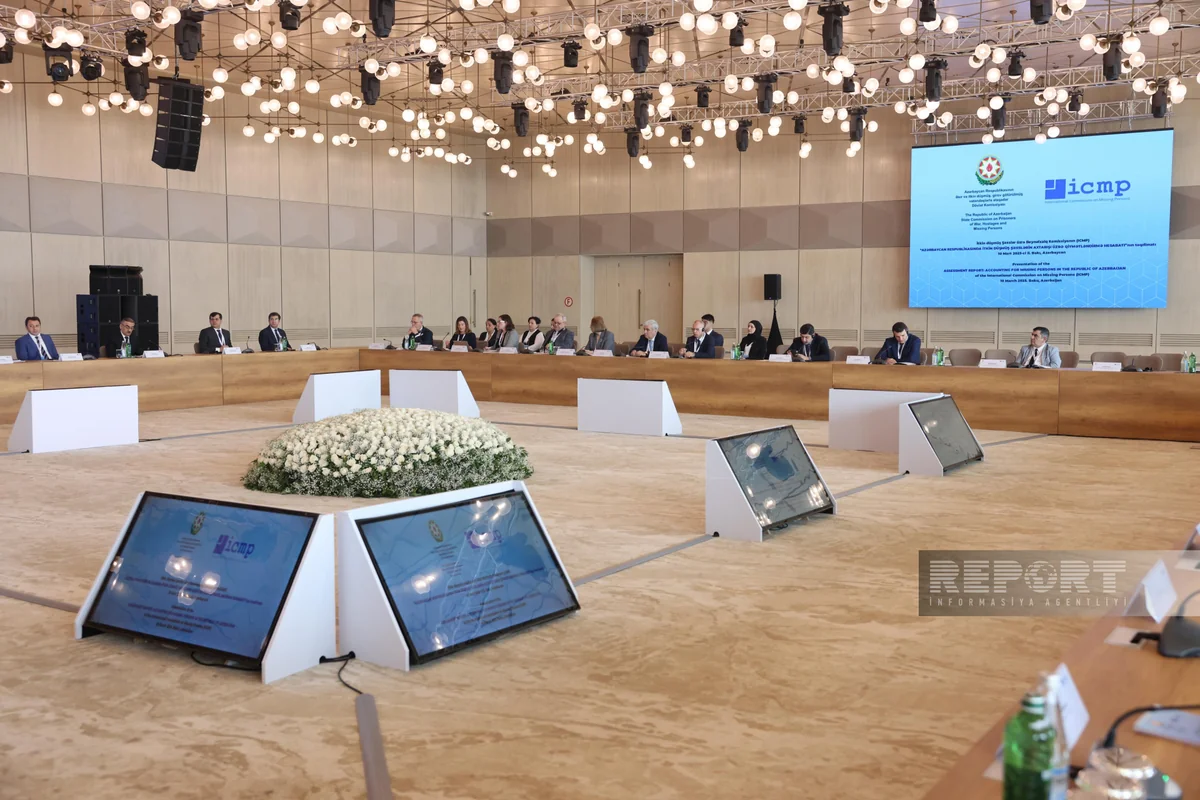ICMP assessment report on search for missing persons in Azerbaijan presented