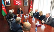 Mətbuat Şurası İdarə Heyətinin üzvləri Türkiyənin Azərbaycandakı səfirliyində olublar