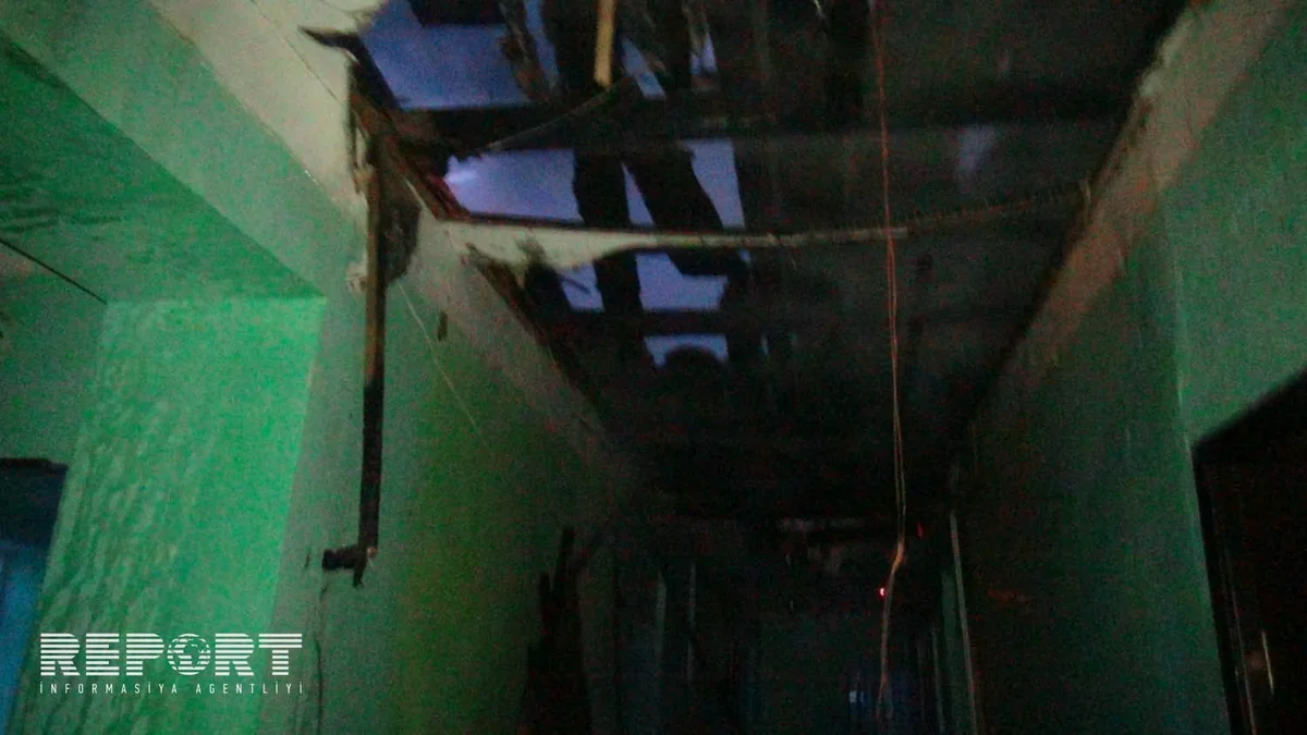 Qubada məktəb binasında yanğın olub - FOTO - VİDEO - YENİLƏNİB