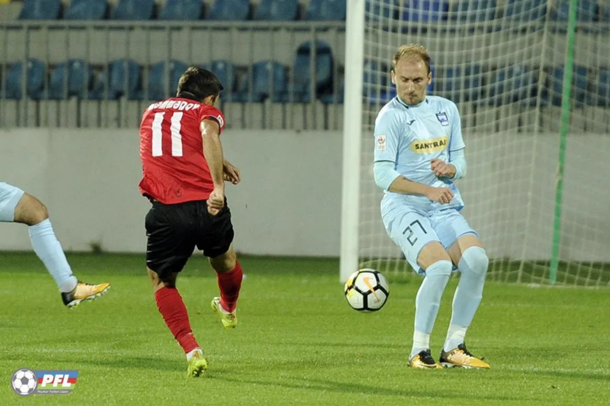 Зиря одержал первую победу в Премьер-лиге Азербайджана