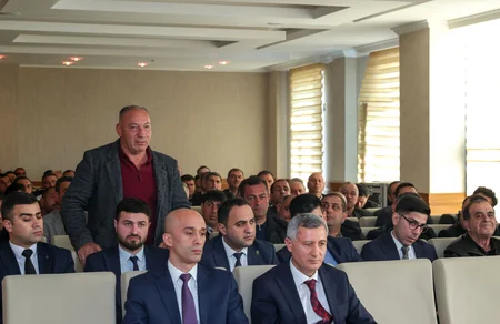 KOBİA обсудило развитие бизнеса с предпринимателями Агдаша