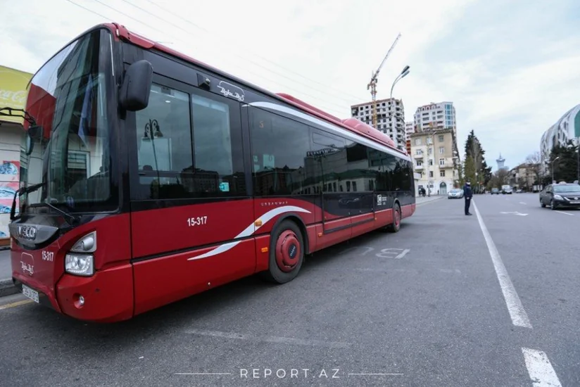 M8  ekspres xətti üzrə avtobusların hərəkət sxemi dəyişib