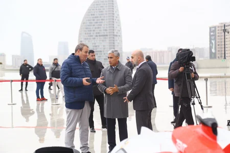 Bakıda idman avtomobillərinin sərgisi olub