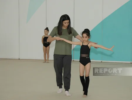 Naxçıvan və Zirə bədii gimnastları MGA-da təlim-məşq toplanışında iştirak edirlər
