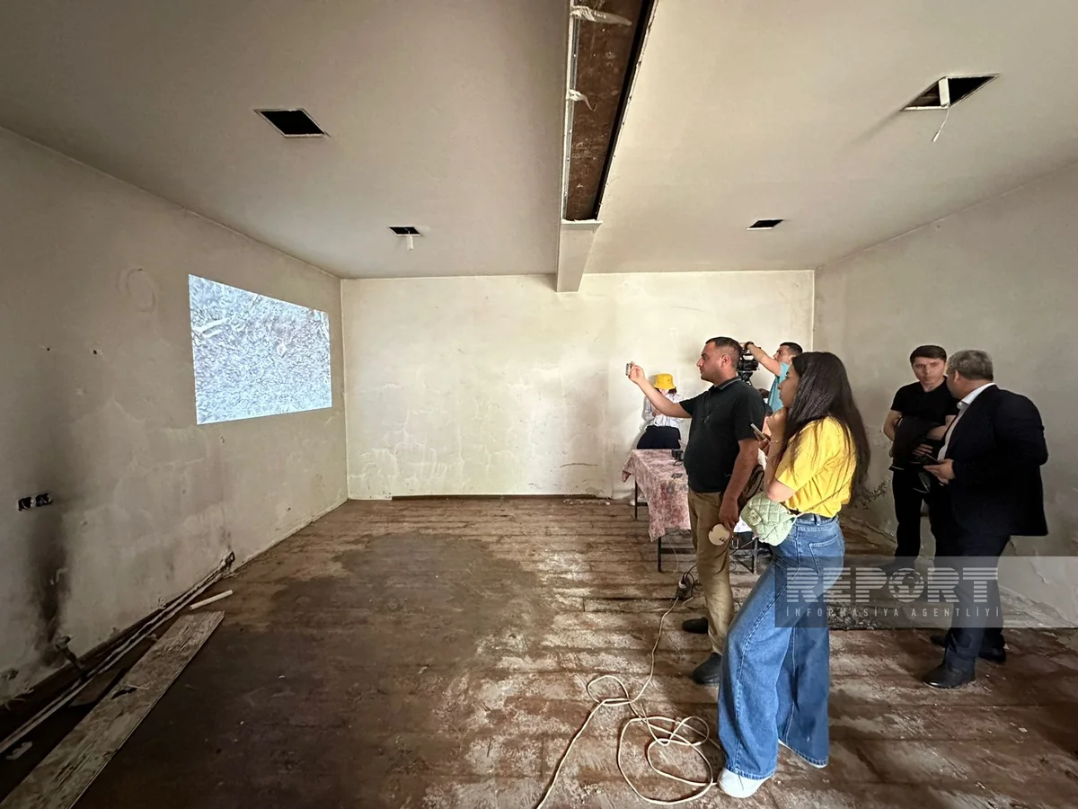 Media reps visit site of mass grave discovery in Azerbaijan’s Shusha