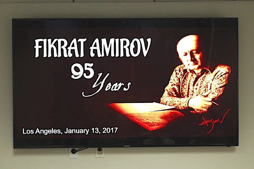 Azərbaycanın dahi bəstəkarı Fikrət Əmirovun xatirəsi Los Ancelesdə anılıb