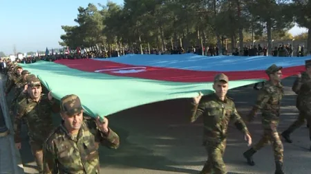 Neftçalada Zəfər yürüşü keçirilib