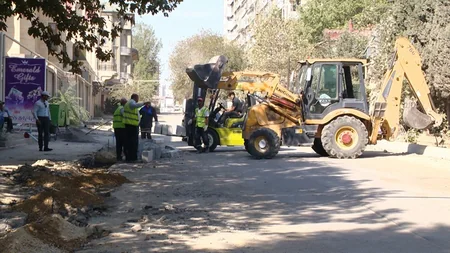 Bakıda daha bir yol təmir olunur