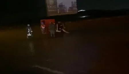 Qaradağda qəzalı ərazidə suyun çəkilərək kənarlaşdırılması sona çatdırılıb