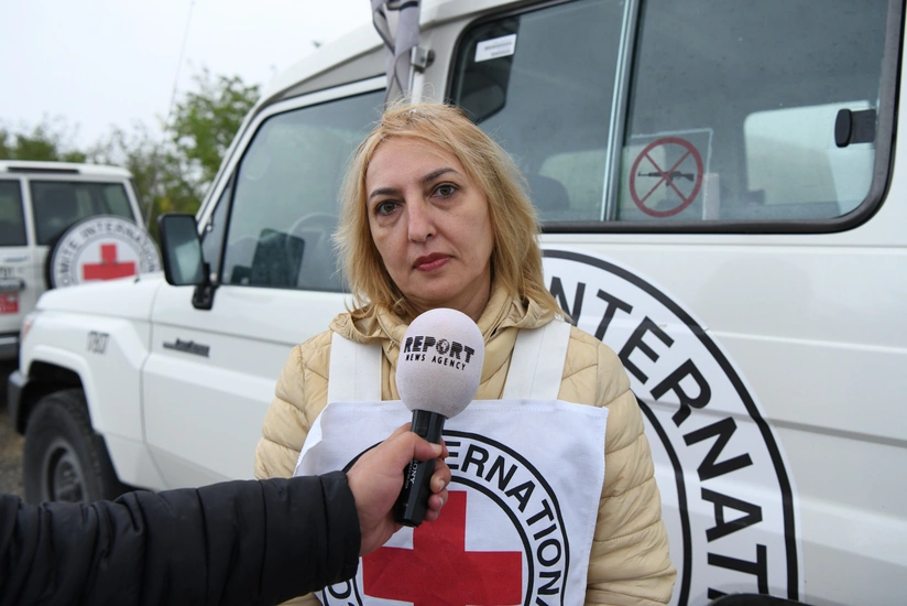 Over 800 patients evacuated to Armenia by ICRC through Lachin road