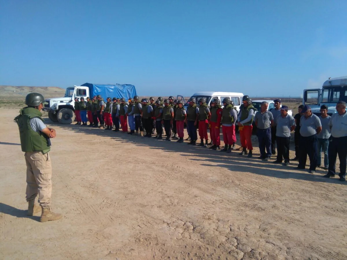 Xızıda 922 ədəd partlamamış hərbi sursat aşkar edilib