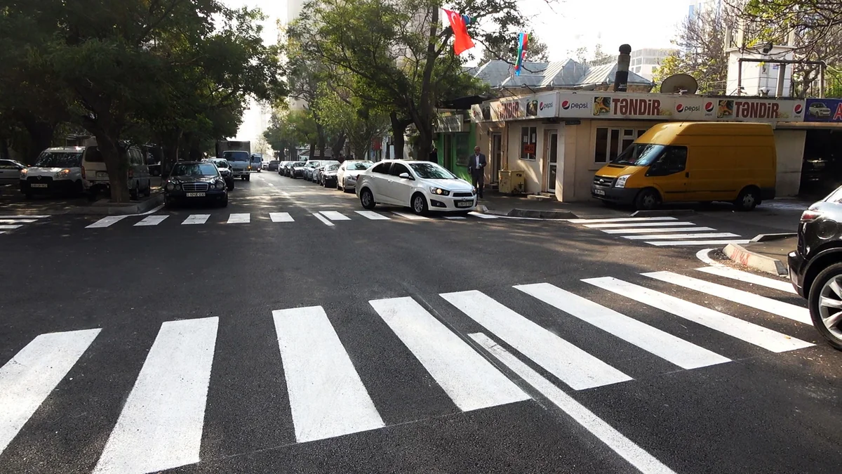 Bakının Mirəli Qaşqay küçəsi əsaslı şəkildə təmir edilib