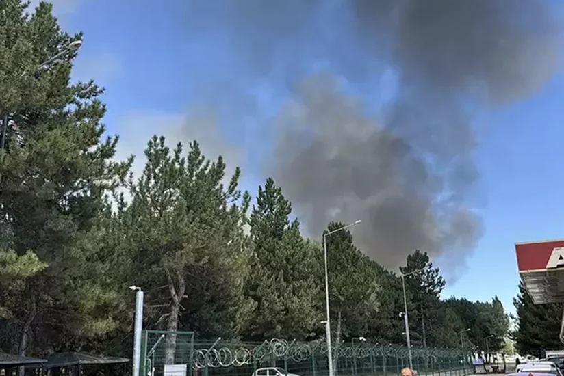 В Турции произошел пожар в штабе воздушно-десантной бригады