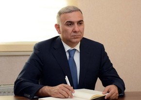 Vüqar Əhmədov Naftalanda vətəndaşları qəbul edib