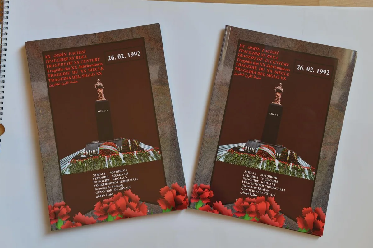 Xocalı soyqırımı haqqında kitab 7 dildə çap edilib
