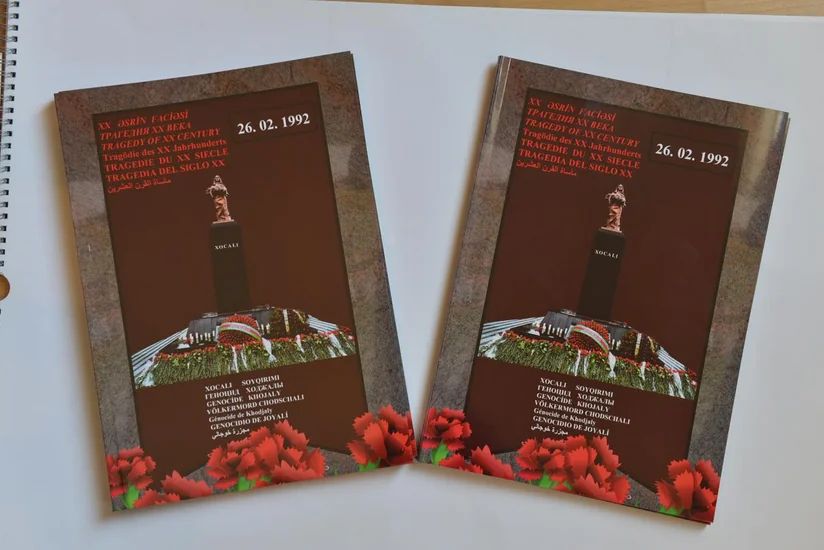 Xocalı soyqırımı haqqında kitab 7 dildə çap edilib