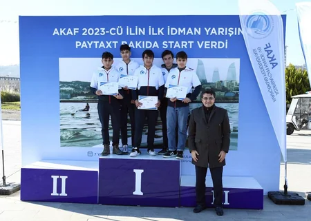 Kanoe və Avarçəkmə Federasiyası 2023-cü ilin ilk yarışını Bakıda keçirib