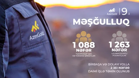 ЗАО AzerGold завершило 9-й год своей деятельности