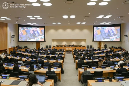 Azərbaycanın xarici işlər naziri G-77 ölkələri və Çin nazirlərinin görüşündə çıxış edib
