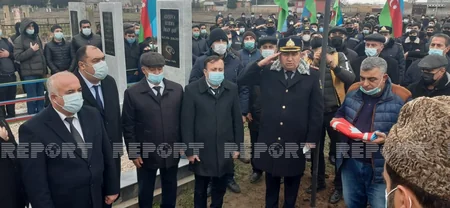 Cəlilabadda şəhid əsgər dəfn edildi